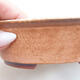 Ceramic bonsai bowl 14 x 12 x 4 cm, color pinkish brown - 2/3