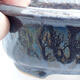 Ceramic bonsai bowl 14 x 11 x 5.5 cm, color blue - 2/3