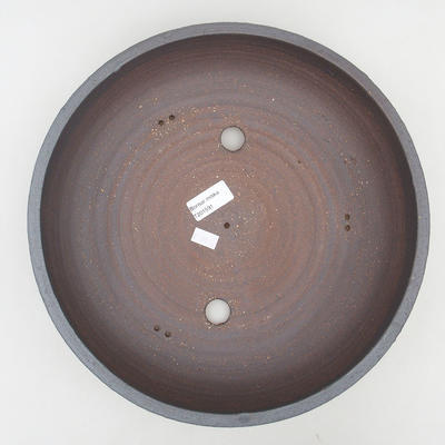 Ceramic bonsai bowl 30 x 30 x 7 cm, color cracked - 2