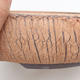 Ceramic bonsai bowl 25 x 25 x 6 cm, cracked color - 2/4