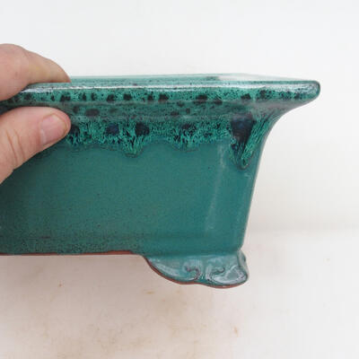 Bonsai bowl 31 x 21 x 10 cm, color green - 2
