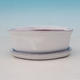 Bonsai bowl tray of water H05 +, white - 2/3