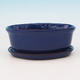Bonsai bowl tray of water H05 +, blue - 2/3