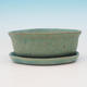 Bonsai bowl tray of water H05 +, green - 2/3