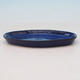 Bonsai water tray H 05 - 10 x 7,5 x 1 cm, blue - 10 x 7.5 x 1 cm - 2/3