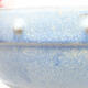 Ceramic bonsai bowl 21 x 21 x 7 cm, color blue - 2/3