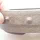 Ceramic bonsai bowl 18 x 18 x 4.5 cm, gray color - 2/3