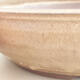 Ceramic bonsai bowl 37.5 x 37.5 x 9 cm, brown color - 2/3