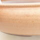 Ceramic bonsai bowl 34 x 34 x 8.5 cm, brown color - 2/3