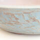 Ceramic bonsai bowl 38 x 38 x 8.5 cm, color green-blue - 2/3