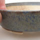 Ceramic bonsai bowl 15 x 13.5 x 4 cm, color blue - 2/3