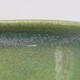 Ceramic bonsai bowl 12 x 10 x 5 cm, color green - 2/3