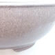 Ceramic bonsai bowl 25 x 25 x 8 cm, color gray - 2/3