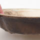 Ceramic bonsai bowl 24 x 21 x 4.5 cm, color yellow - 2/3
