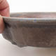 Ceramic bonsai bowl 24 x 21 x 4.5 cm, color blue - 2/3