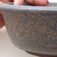 Ceramic bonsai bowl 16.5 x 16.5 x 5.5 cm, color blue - 2/3