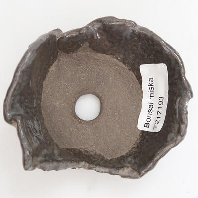 Ceramic shell 9 x 8 x 4 cm, color gray - 2