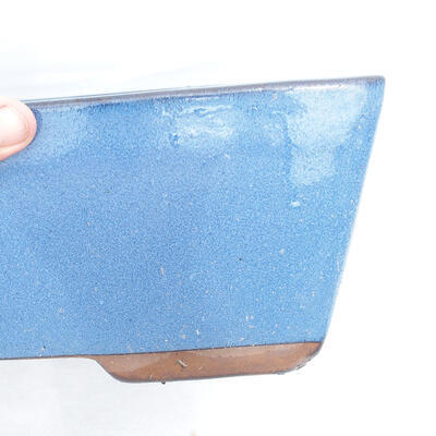 Bonsai bowl 41 x 29 x 12 cm, color blue - 2