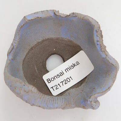 Ceramic Shell 7.5 x 7 x 4 cm, color blue - 2