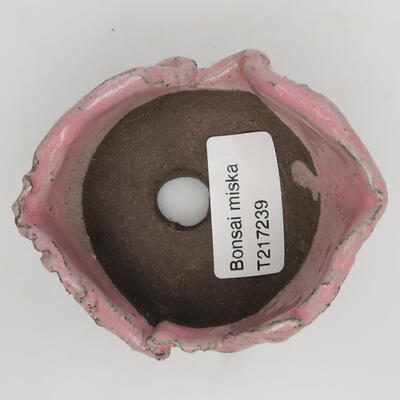 Ceramic shell 8 x 7 x 4 cm, color pink - 2