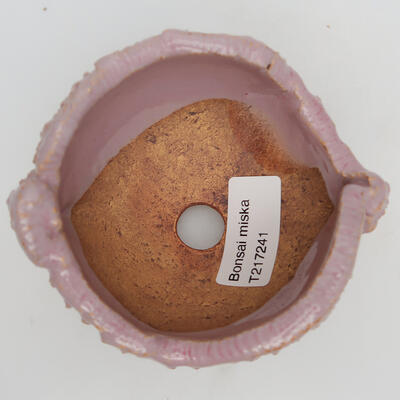 Ceramic shell 10 x 9 x 6 cm, color pink - 2