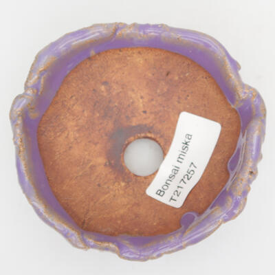Ceramic shell 9 x 9 x 5 cm, color purple - 2