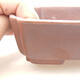 Ceramic bonsai bowl 15 x 12 x 4.5 cm, brown color - 2/3