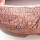 Ceramic bonsai bowl 19 x 19 x 6.5 cm, color cracked - 2/4