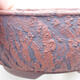 Ceramic bonsai bowl 18 x 18 x 6.5 cm, cracked color - 2/4
