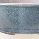 Ceramic bonsai bowl 16 x 16 x 4.5 cm, color blue - 2/3