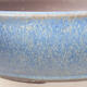 Ceramic bonsai bowl 15.5 x 15.5 x 4 cm, color blue - 2/3