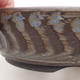 Ceramic bonsai bowl 18 x 18 x 5 cm, color blue - 2/3