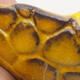 Ceramic shell 7.5 x 7.5 x 5 cm, yellow color - 2/3