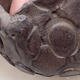 Ceramic shell 7 x 6.5 x 5.5 cm, brown color - 2/3