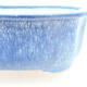 Ceramic bonsai bowl 21 x 16.5 x 7 cm, color blue - 2/3