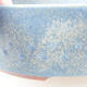 Ceramic bonsai bowl 23 x 23 x 7 cm, color blue - 2/3