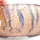 Ceramic bonsai bowl 30 x 30 x 9 cm, color cracked - 2/3