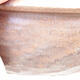 Ceramic bonsai bowl 39.5 x 39.5 x 13.5 cm, brown color - 2/3