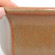 Ceramic bonsai bowl 13.5 x 12 x 8 cm, color brown - 2/3