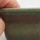 Ceramic bonsai bowl 9 x 9 x 5.5 cm, color green - 2/3