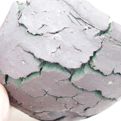 Ceramic shell 8.5 x 8 x 5 cm, gray color - 2
