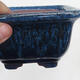 Bonsai bowl 12 x 12 x 7 cm, color blue - 2/6