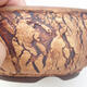 Ceramic bonsai bowl 16.5 x 16.5 x 6.5 cm, cracked color - 2/3