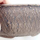 Ceramic bonsai bowl 23.5 x 23.5 x 8 cm, crack black - 2/3