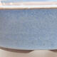 Ceramic bonsai bowl 18 x 18 x 4.5 cm, color blue - 2/3
