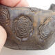 Ceramic shell 7.5 x 7 x 5 cm, color brown - 2/3