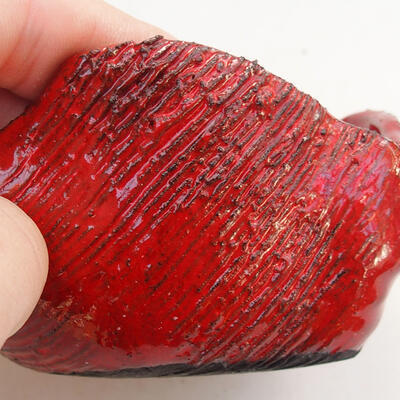 Ceramic shell 8 x 7.5 x 5 cm, color red - 2