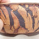 Ceramic bonsai bowl 18 x 18 x 6.5 cm, cracked color - 2/3