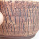 Ceramic bonsai bowl 21 x 21 x 10.5 cm, color cracked - 2/3