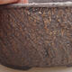 Ceramic bonsai bowl 16 x 16 x 6.5 cm, cracked color - 2/3